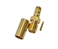 RP SMA hona krimp för RG58, LMR195