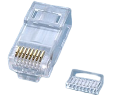 Cat6 RJ45 rundkabel flertrådet/solid UTP (1,1, 1,2 mm)