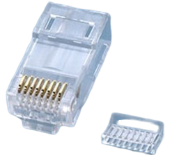Cat6 RJ45 rundkabel flertrådet/solid UTP (1,1, 1,2 mm)