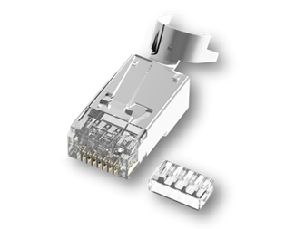 Cat6A STP rundkabel solid/flertrådig (1.45mm AWG24-22 100W)