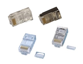 Cat6 RJ45 rundkabel flertrådig/solid STP (1.45mm)