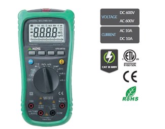 Multimeter Digitalt AC/DC 600V/10A