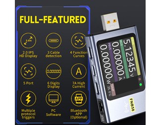 USB tester m/bluetooth