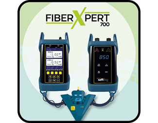 Dämpningsmätare for SM/MM fiber with certification