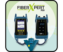 Dämpningsmätare for SM/MM fiber with certification
