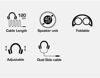 Headset G-Play Silver