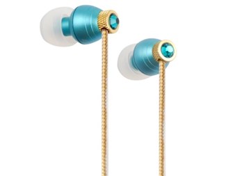 iBuds CRYSTAL BEATS BLUE ZIRCON