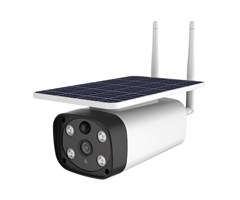 Solcellekamera med mobilapp og lang batteritid
