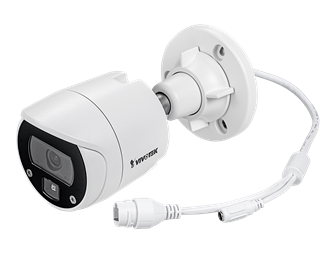 2MP Bullet utomhus H.265, IP66, fast optik 2.8mm