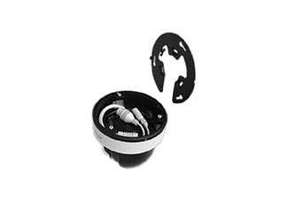 8 MP, IR 15 m, IP67, WDR120, AI, svart