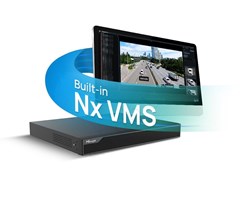 Upp till 16 kameror(400Mpps), Stöd för upp till 2x20TB SATA