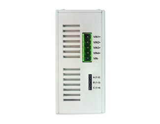 4-porters injektor, 30 W, Gigabit, DIN-montering