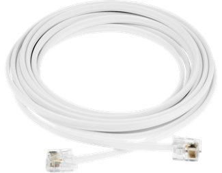Rettkoblet: RJ11 (6/6), T-kobling