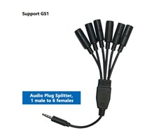 Splinter 1 til 6 sensorer med audioplug
