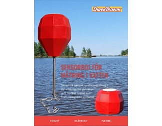 Sensorbøye av rotasjonsstøpt polyeten