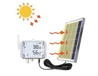 Solcellepanel 340 x 240 x 17 mm, Audioplug