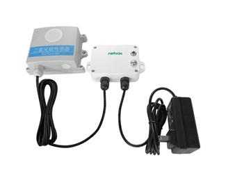 LoRaWAN Mäter nivån av SO2 Svaveldioxid i luften