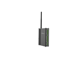 4G, I/O 4DI, 2DO (relé), Serieport, Analog inngang