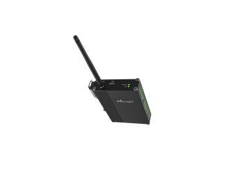 4G, I/O 4DI, 2DO (relé), Serieport, Analog inngang