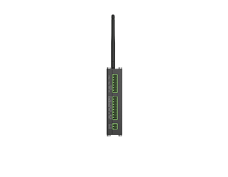 LoRaWAN, I/O 4DI, 2DO (relé), Serieport, Analog inngang