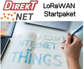 Startsett, trådløs sensorovervåking med LoRaWAN
