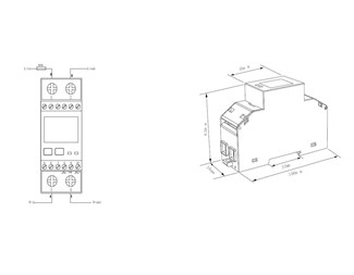 Elmätare 1-fas LoRaWAN, MID