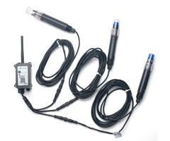 Vattenkvalitet transmitter, anslut valfria prober