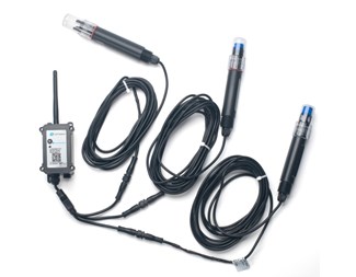 Vattenkvalitet transmitter, anslut valfria prober