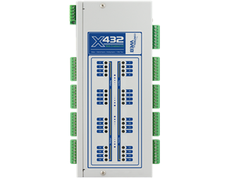 I/O-kontroller 16DO, 16DI, 4 Analoge, 4 temp sens, 9-28VDC