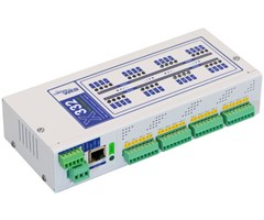 I/O-kontroller 16DO, 16DI, 4 Analoge, 4 temp sens, 9-28VDC