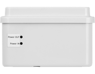 UPS for 12-volts produkter. Varsler via relé ved strømbrudd