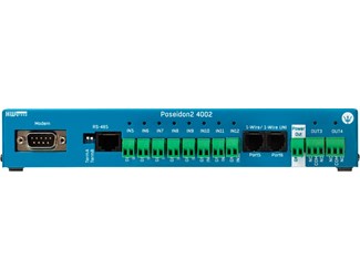 Poseidon2 4002, 12DI, 4DO, 6+16 sensorer (wire &RS-485)