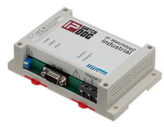IP Watchdog2, 2x230V/16A reléutg, overvåker 10 enheter