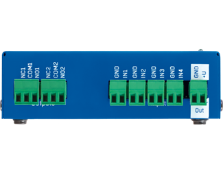 4 Dry Contacts, 2 relay DO