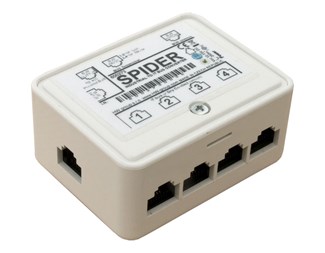 Konverterer mellom RS485 & 4stk 1-Wire (RJ11)