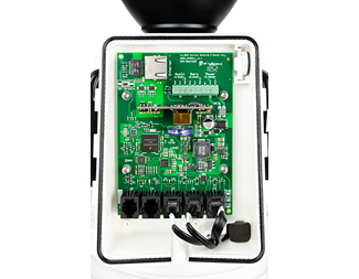 Davis-6322 väderserver över IP med färdigt GUI