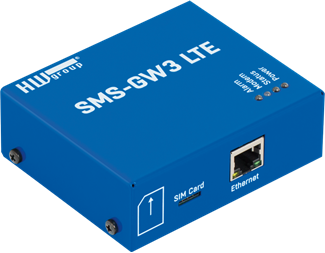 SMS-gateway LTE inkl. ekstern antenne med 3 m kabel