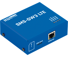 SMS-gateway LTE inkl. ekstern antenne med 3 m kabel