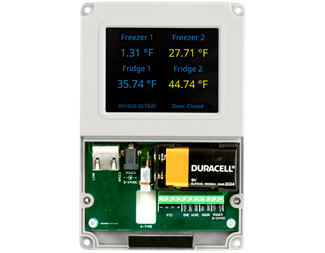 Profesjonell temperaturovervåking av kjøl og frys