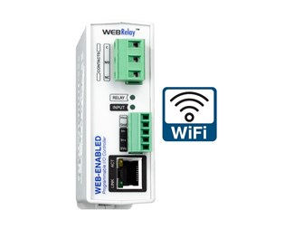 W-Fi, Relä (12A@240V), DI (4-26VDC), 9-28V DC