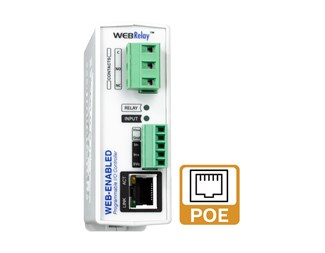 E-post, Relä (12A@240V), DI (4-26VDC), 9-28V DC