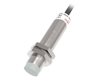 Non flush, 12mm cylinder, distans 8mm, NO, PNP,  2m kabel