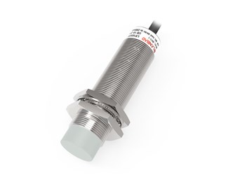 Non flush, 18mm cylinder, distans 8mm, NO, PNP,  2m kabel