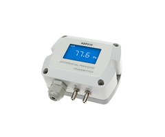 4-20mA, 2-tråds, display, differenstryckgivare