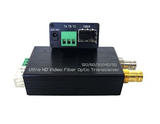 12G-SDI til fiberkonverter, RS485-retur, pakke