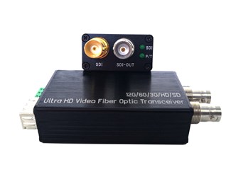 12G-SDI til fiberkonverter, RS485-retur, pakke