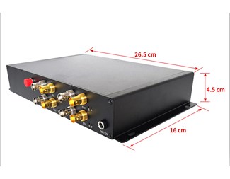 4-kanalers 3G-SDI til fiberkonverter, video