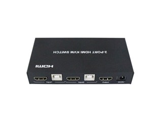 2 portar, 4K, HDMI KVM Switch