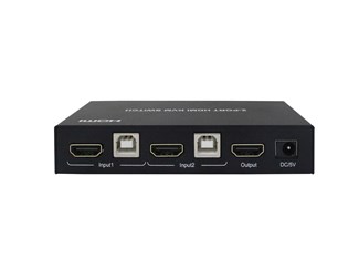 2 portar, 4K, HDMI KVM Switch