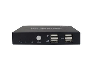 2 portar, 4K, HDMI KVM Switch